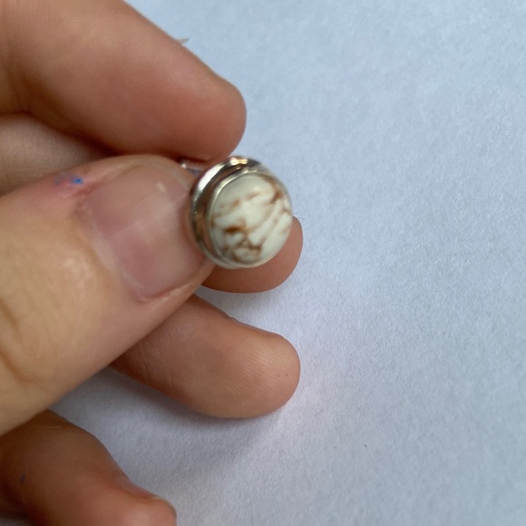 White Copper Turq & India Scolecite Set - Picture 4 of 9